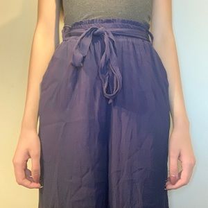 Flowy Straight Leg Dress Pants